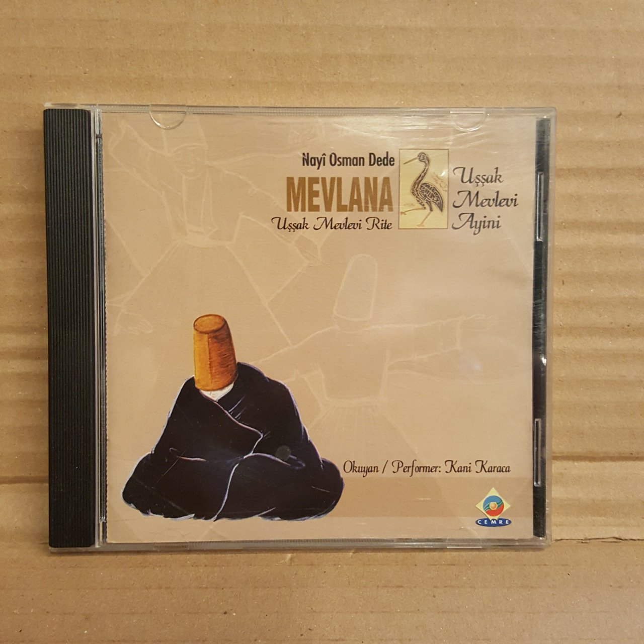 MEVLANA / UŞŞAK İ MEVLEVİ AYİNİ - NAYİ OSMAN DEDE / KANİ KARACA (1998) - CD CEMRE MÜZİK 2.EL
