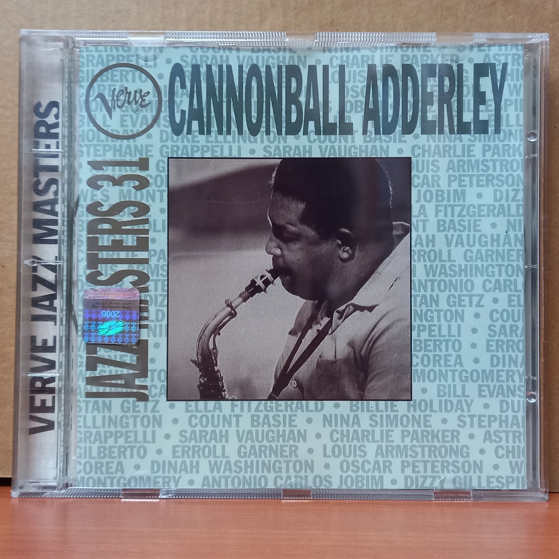 CANNONBALL ADDERLEY / VERVE JAZZ MASTERS 31 (1994) - CD 2.EL