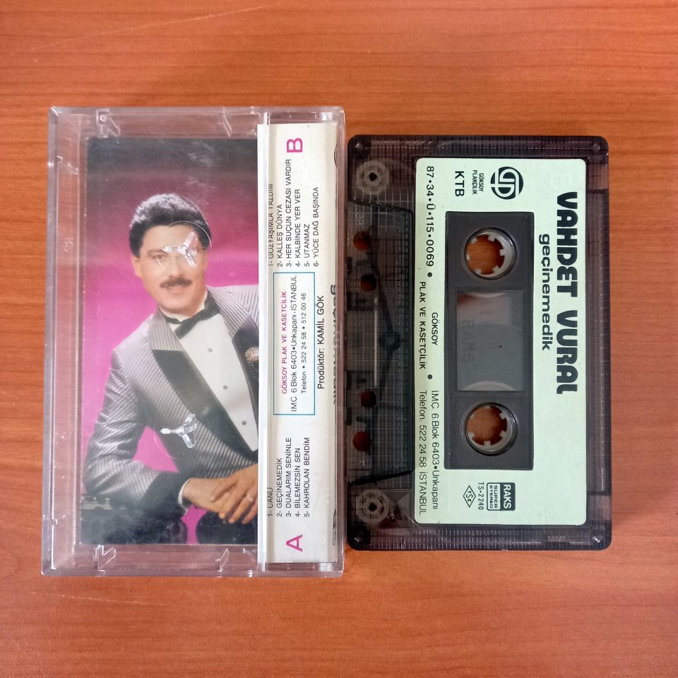 VAHDET VURAL - GEÇİNEMEDİK (1987) - KASET 2.EL