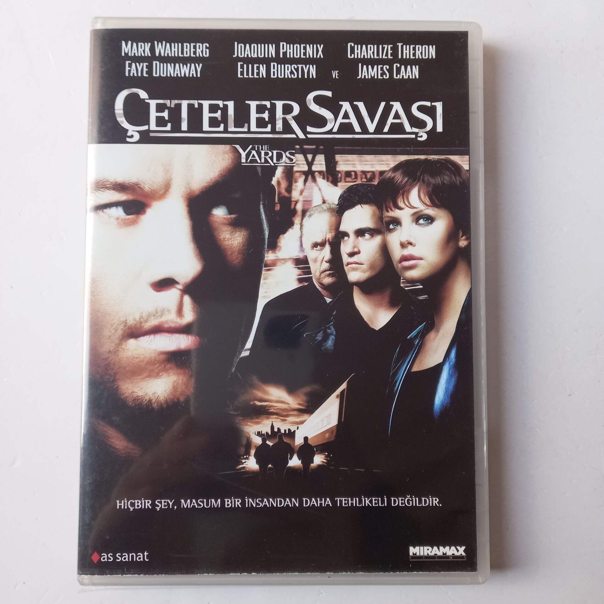 ÇETELER SAVAŞI - THE YARDS - MARK WAHLBERG - JOAQUIN PHOENIX - CHARLIZE THERON - DVD 2.EL