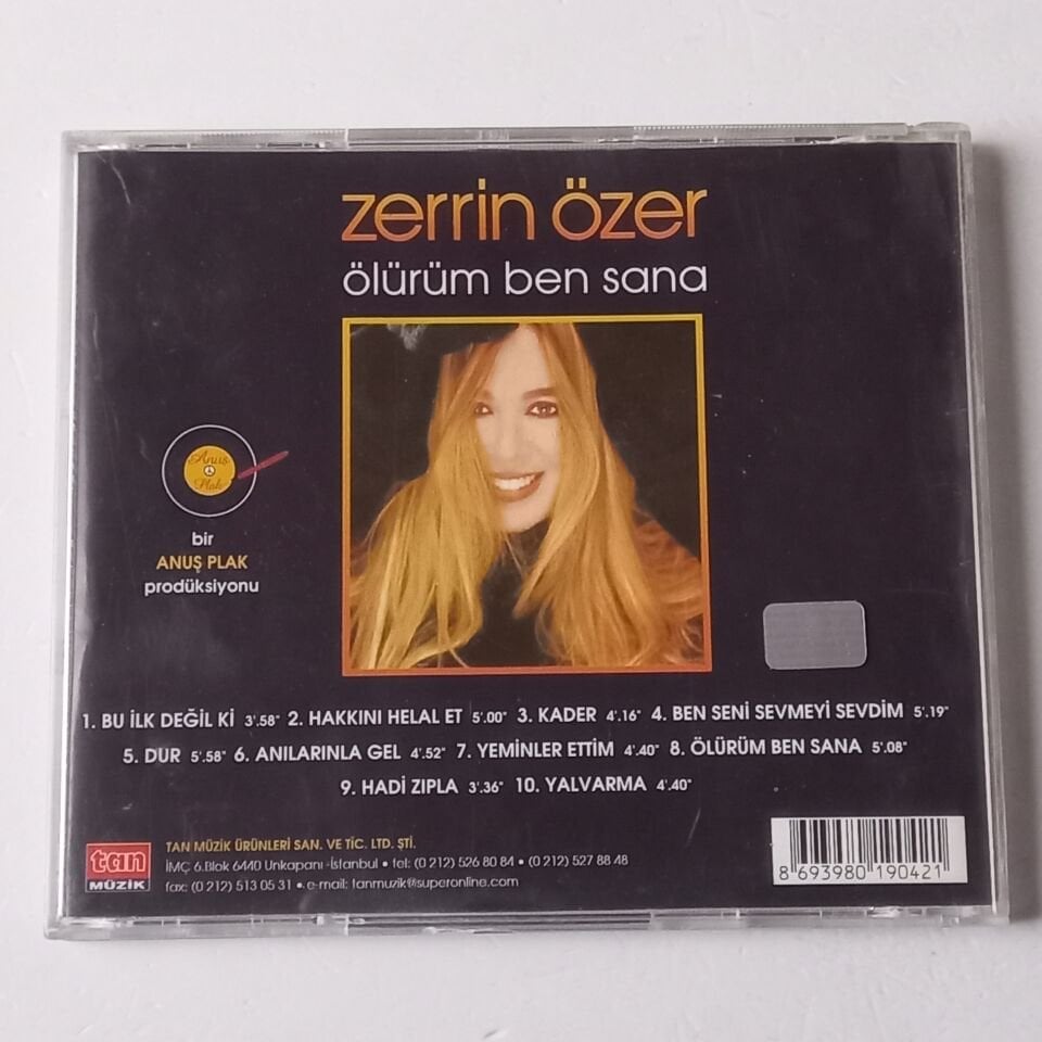 ZERRİN ÖZER – ÖLÜRÜM BEN SANA (2003) - CD 2.EL
