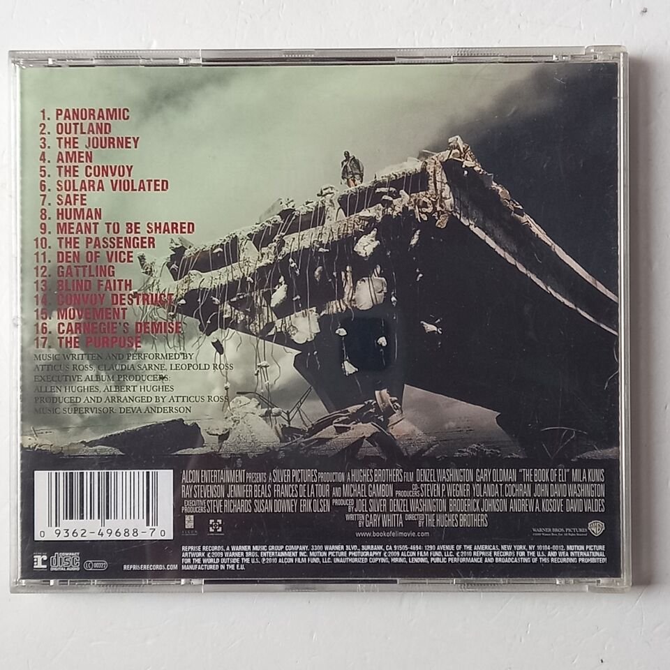 THE BOOK OF ELI / ORIGINAL MOTION PICTURE SOUNDTRACK - ATTICUS ROSS (2010) - CD 2.EL