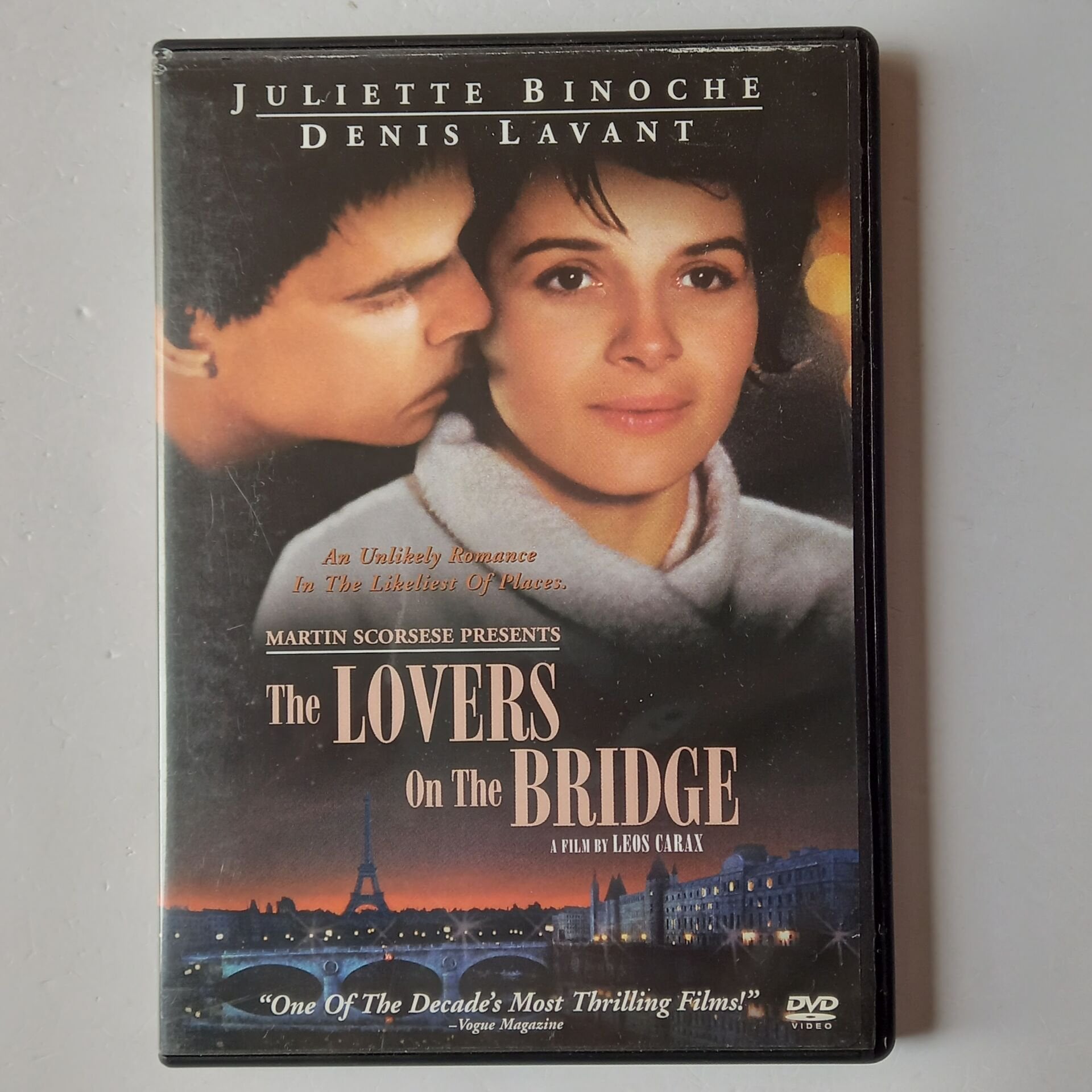 THE LOVERS ON THE BRIDGE - JULIETTE BINOCHE, DENIS LAVANT - DVD 1.BÖLGE 2.EL