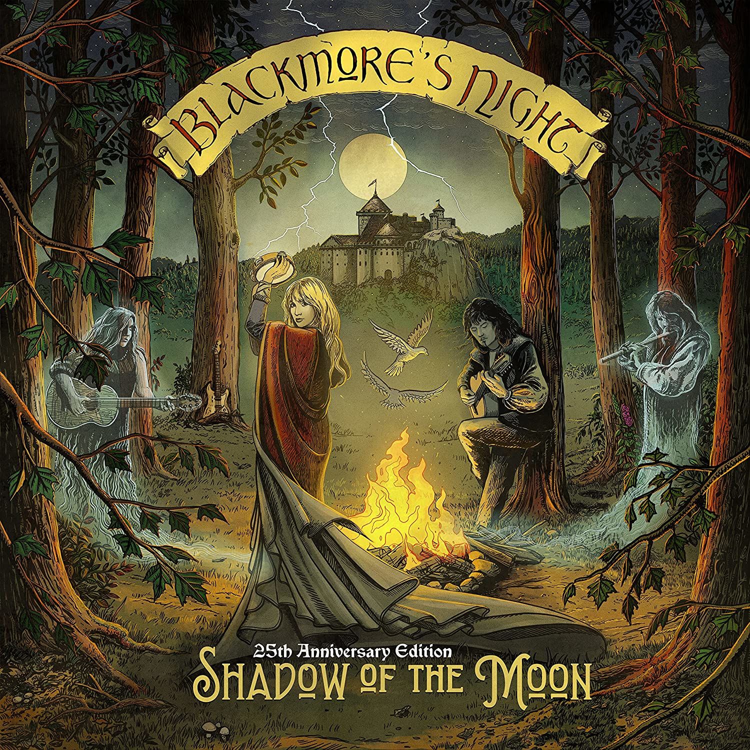 BLACKMORE'S NIGHT - SHADOW OF THE MOON (1997) - 2LP + 7'' 45LİK + DVD 25TH ANNIVERSARY EDITION SIFIR PLAK