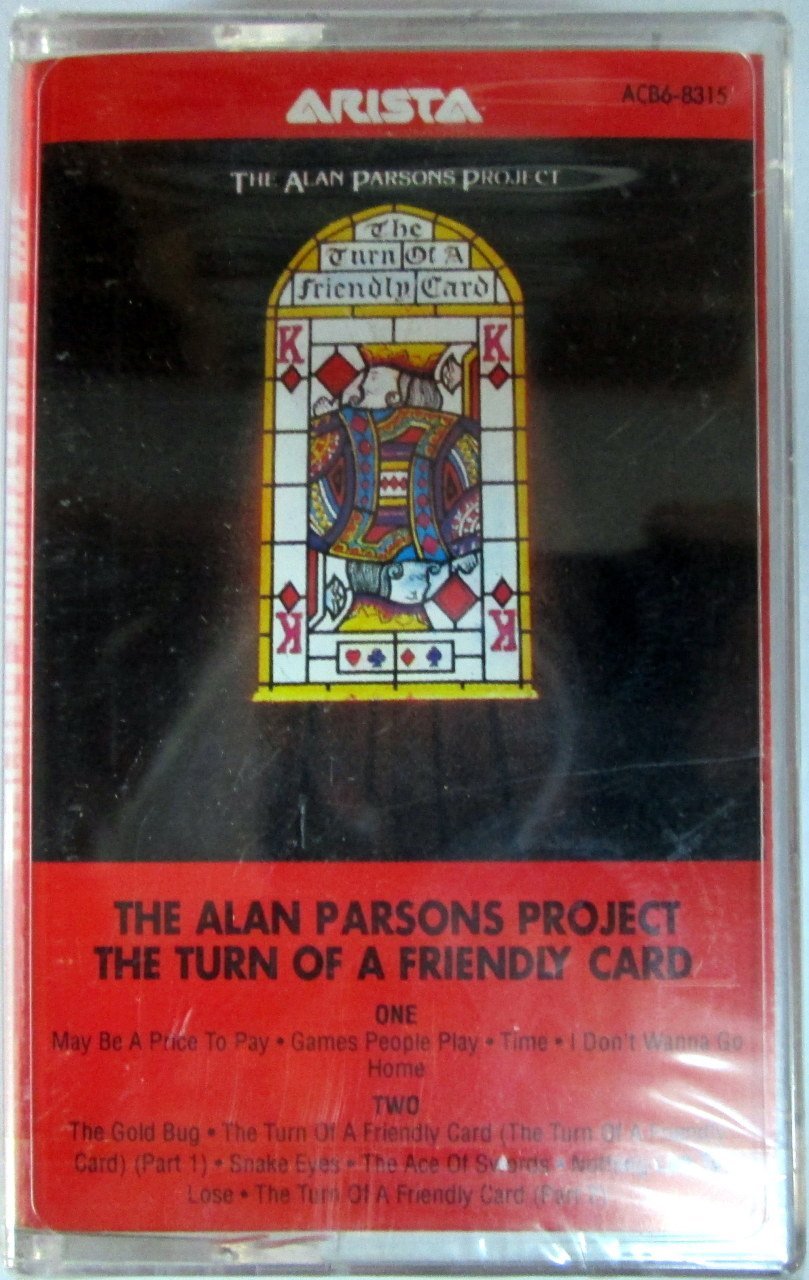 ALAN PARSONS PROJECT - THE TURN OF A FRIENDLY CARD (1993) CASSETTE MMY MADE IN TURKEY ''NEW''
