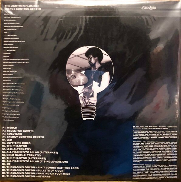THE LIGHTMEN PLUS ONE – ENERGY CONTROL CENTER (1973) - 2LP 2018 REISSUE SIFIR PLAK