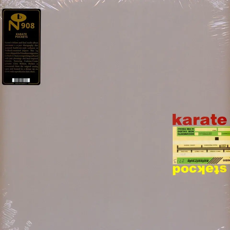KARATE - POCKETS (2004) - LP 2026 EDITION SIFIR PLAK
