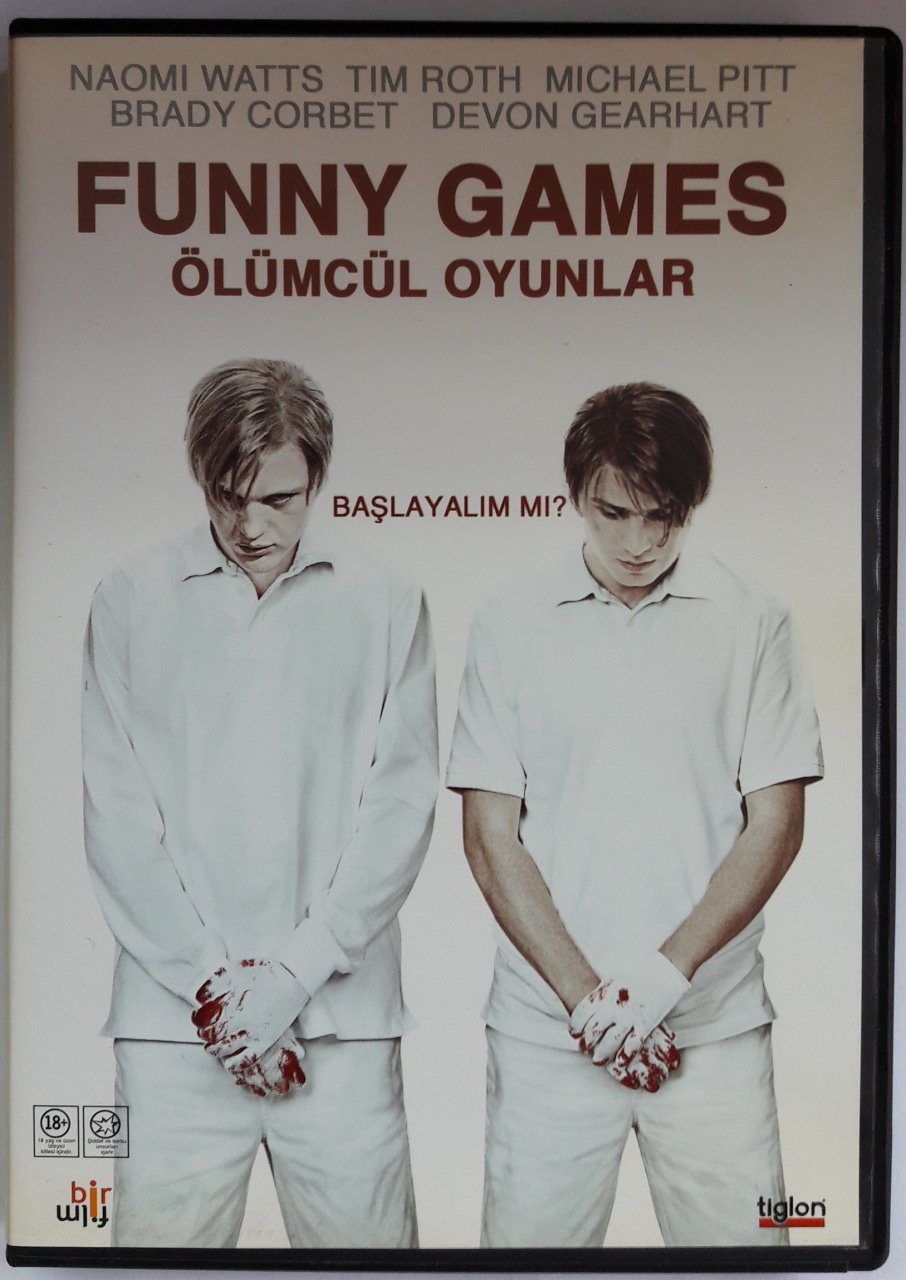 FUNNY GAMES (2007) - ÖLÜMCÜL OYUNLAR - NAOMI WATTS - TIM ROTH - MICHAEL HANEKE - DVD 2.EL