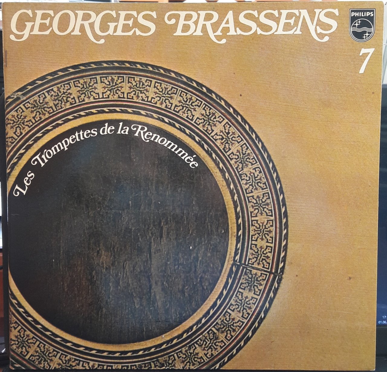 GEORGES BRASSENS - NO. 7 LES TROMPETTES DE LA RENOMMÉE - PLAK 2.EL