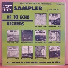 SAMPLER OF 10 ECHO RECORDS - LP 2.EL PLAK