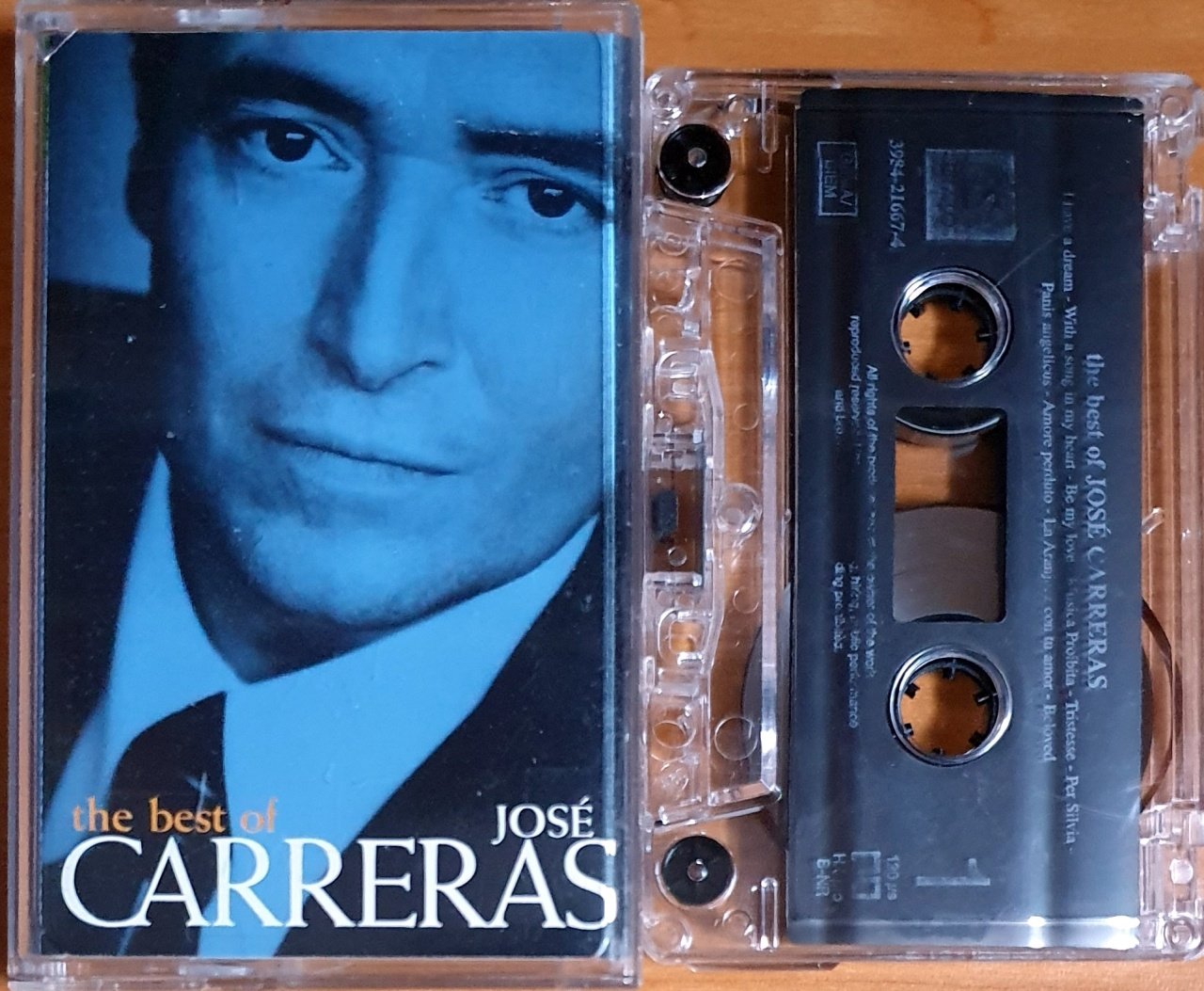 JOSE CARRERAS - THE BEST OF - KASET MADE IN GERMANY 2.EL