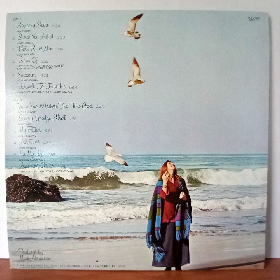 JUDY COLLINS – COLORS OF THE DAY / THE BEST OF JUDY COLLINS (1972) - LP 2.EL PLAK