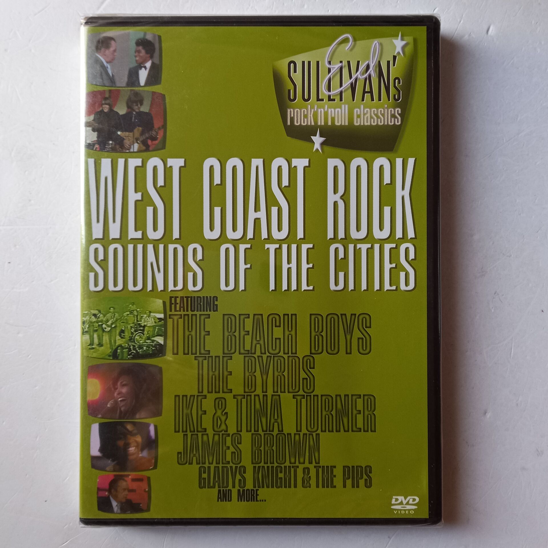 ED SULLIVAN'S ROCK N' ROLL CLASSICS - WEST COAST ROCK / SOUNDS OF THE CITIES (2006) - DVD AMBALAJINDA SIFIR