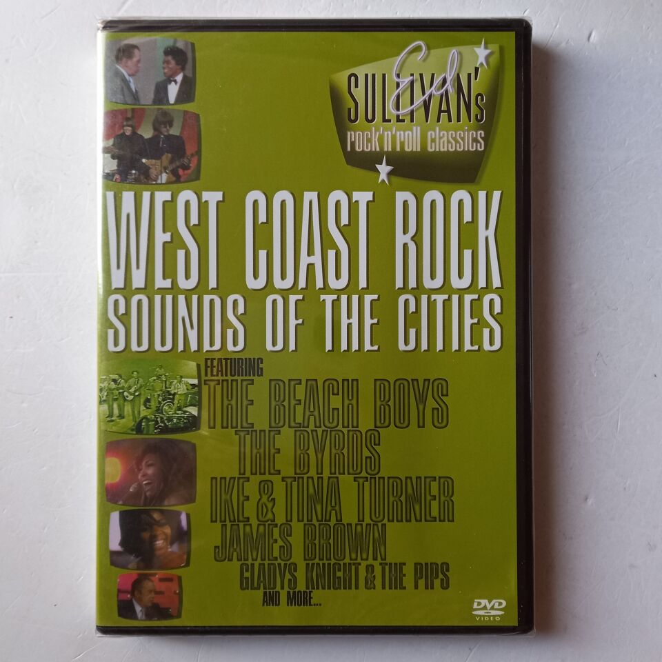 ED SULLIVAN'S ROCK N' ROLL CLASSICS - WEST COAST ROCK / SOUNDS OF THE CITIES (2006) - DVD AMBALAJINDA SIFIR
