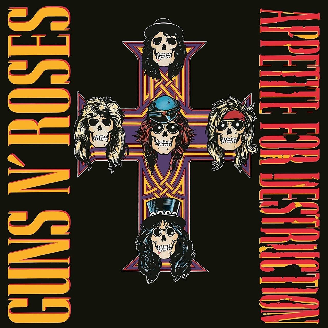 GUNS N' ROSES - APPETITE FOR DESTRUCTION (1987) - 2 LP SIFIR