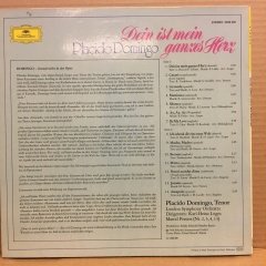 PLACIDO DOMINGO - DEIN IST MEIN GANZES HERZ (1976) 2.EL PLAK