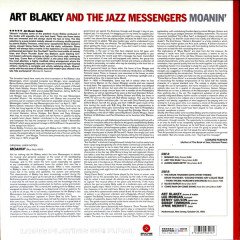 ART BLAKEY JAZZ MESSENGERS - MOANIN' (1958) - WAX TIME RENKLİ PLAK SIFIR