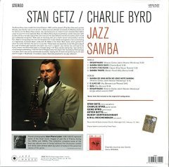 STAN GETZ CHARLIE BYRD - JAZZ SAMBA (1962) - LP 180GR 2016 EDITION SIFIR PLAK