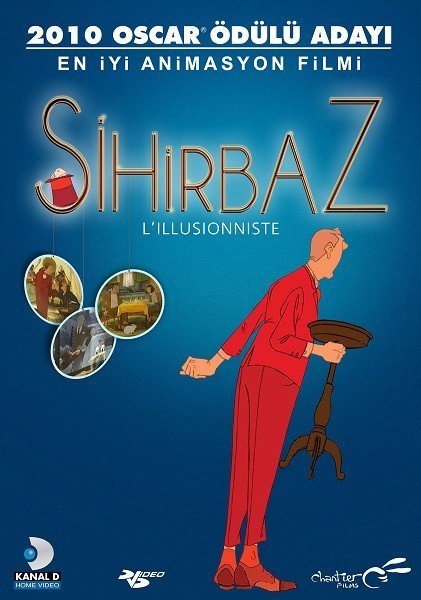 SİHİRBAZ - L'ILLUSIONNISTE - SYLVIAN CHOMET - Animasyon - DVD SIFIR