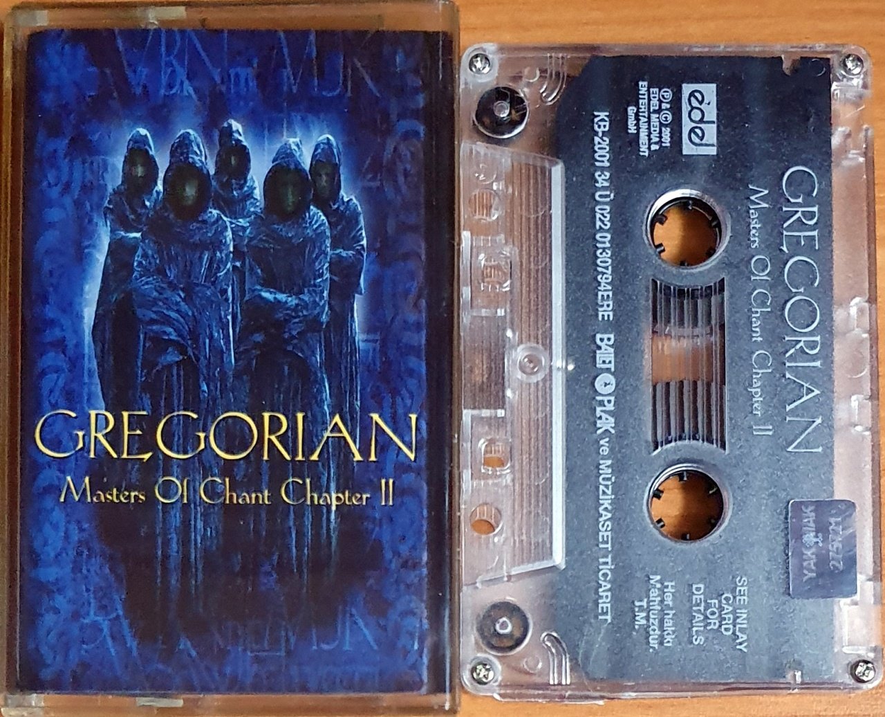 GREGORIAN / MASTERS OF CHANT CHAPTER II (2001) - KASET BALET 2.EL