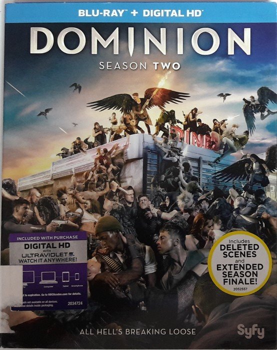 DOMINION - SEASON TWO - BLU-RAY 2.EL TR ALTYAZI YOKTUR