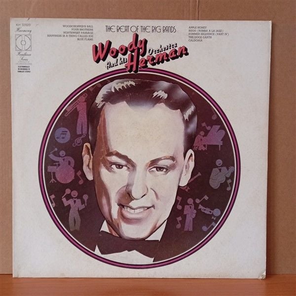 WOODY HERMAN AND HIS ORCHESTRA – THE BEAT OF THE BIG BANDS - LP 2.EL PLAK