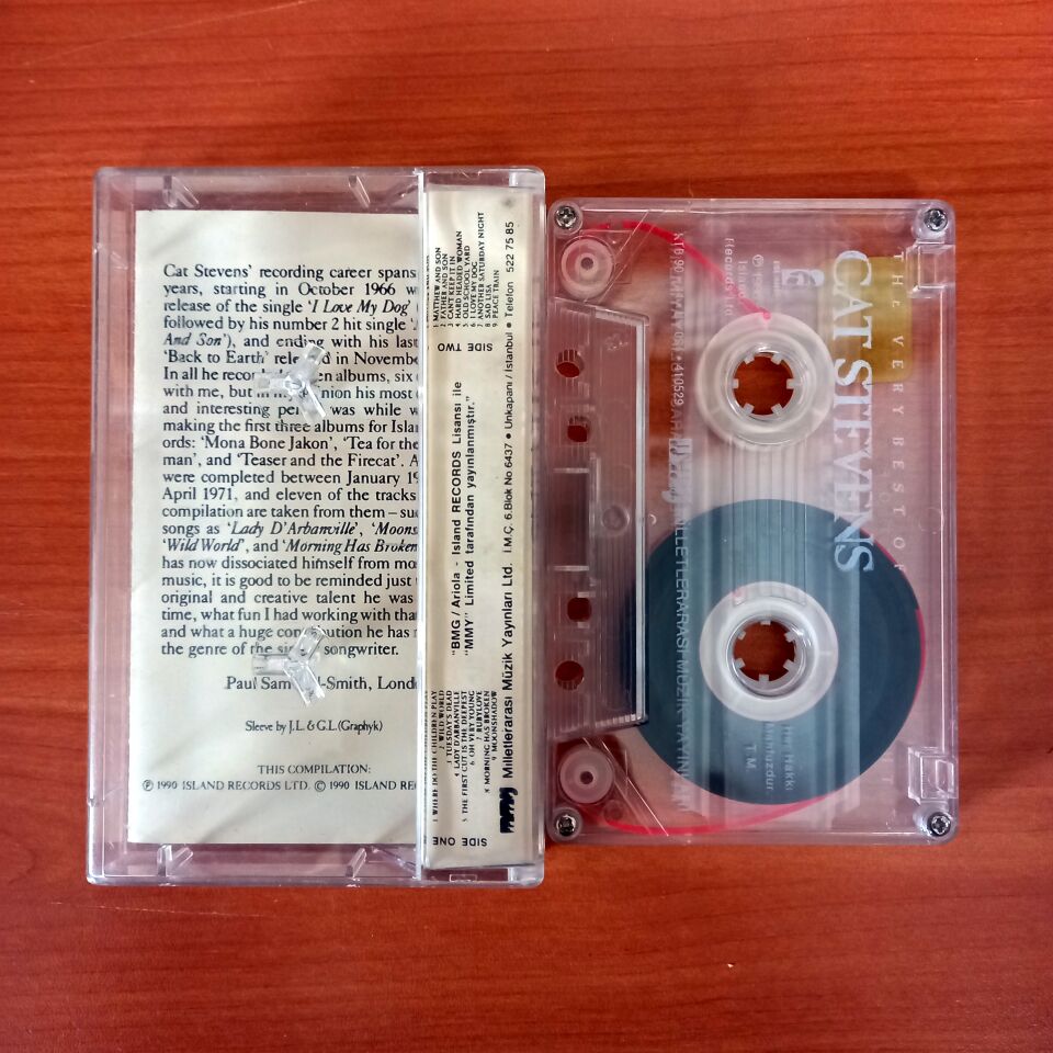 CAT STEVENS - THE VERY BEST OF (1990) - KASET 2.EL