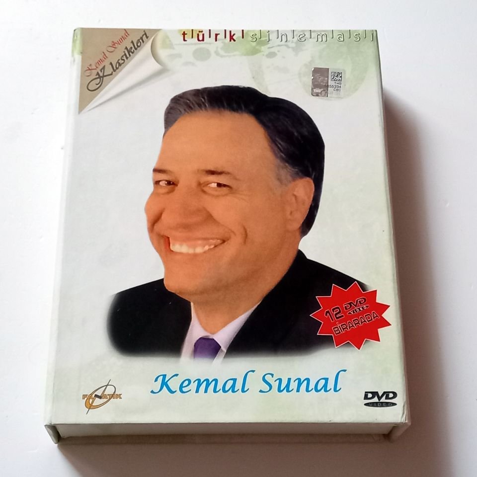 KEMAL SUNAL KLASİKLERİ  - 12 FİLM - DVD 12 DİSK BOX SET 2.EL