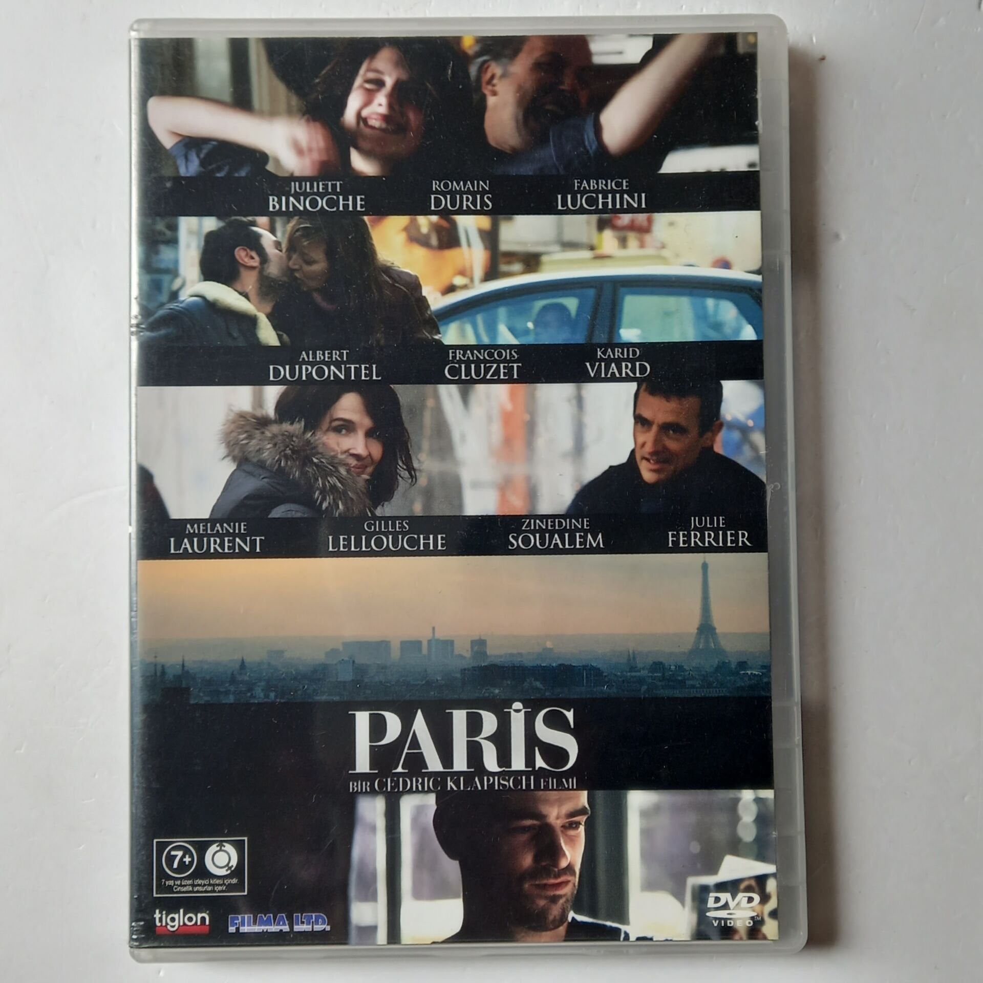 PARIS - CEDRIC KLAPISCH, JULIETTE BINOCHE, ROMAIN DURIS - DVD 2.EL