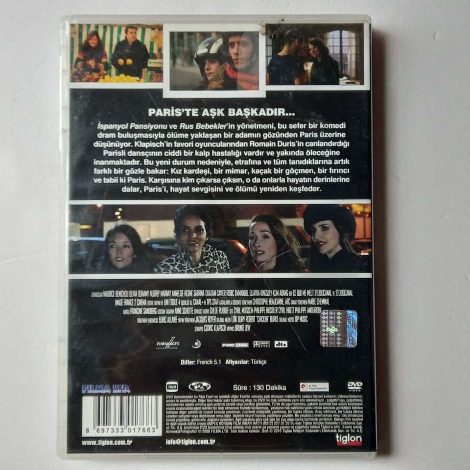 PARIS - CEDRIC KLAPISCH, JULIETTE BINOCHE, ROMAIN DURIS - DVD 2.EL