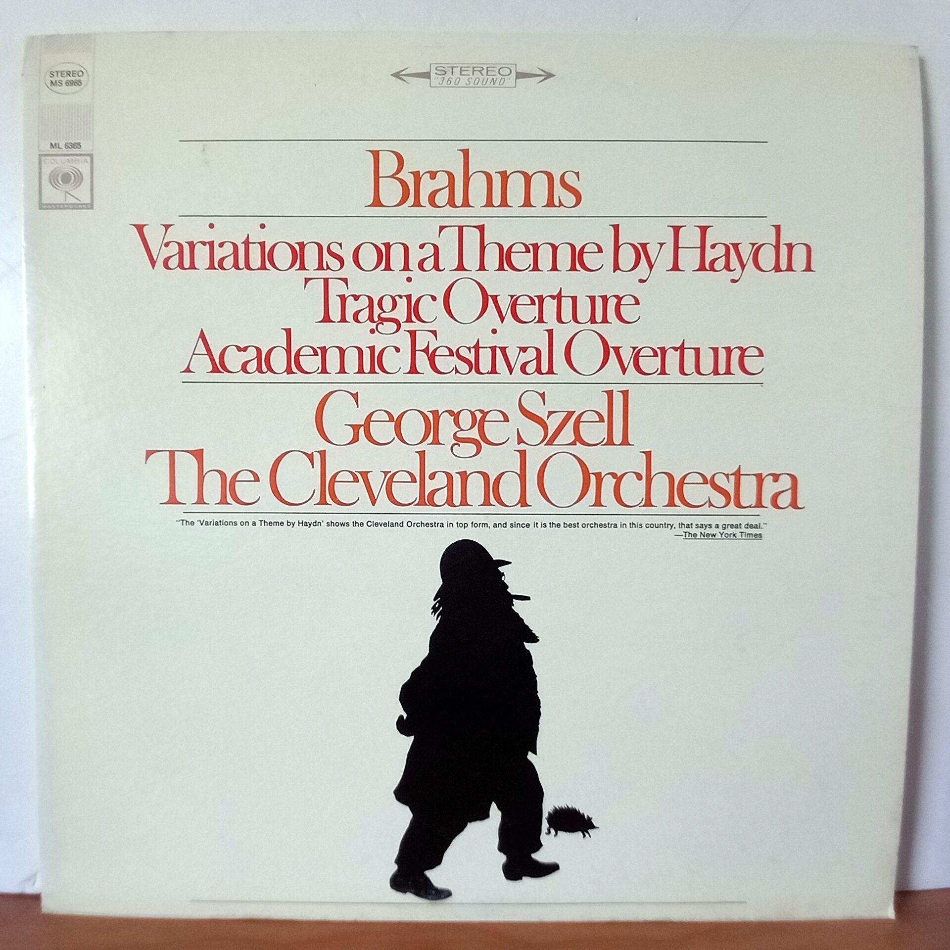 BRAHMS: VARIATIONS ON A THEME BY HAYDN · TRAGIC OVERTURE · ACADEMIC FESTIVAL OVERTURE / GEORGE SZELL, THE CLEVELAND ORCHESTRA (1967) - LP 2.EL PLAK