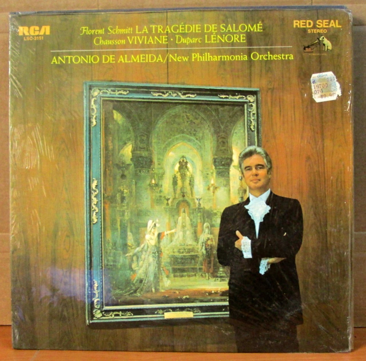 SCHMITT CHAUSSON DUPARC French Romantics LP 2.EL