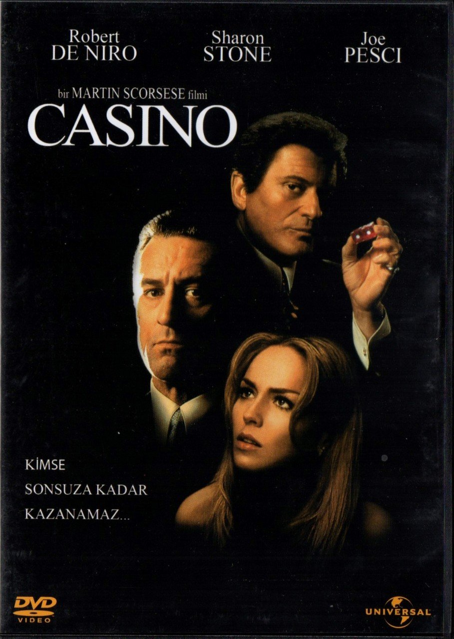 CASINO - ROBERT DE NIRO - SHARON STONE - JOE PESCI - MARTIN SCORSESE - DVD 2.EL