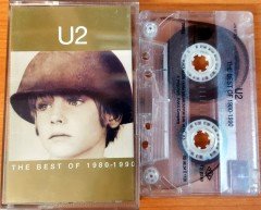 U2 - THE BEST OF 1980-1990 (1998) PLAZA MUZIK CASSETTE MADE IN TURKEY ''USED''
