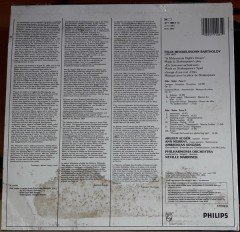 MENDELSSOHN: A MIDSUMMER NIGHT'S DREAM, PHILHARMONIA ORCHESTRA, NEVILLE MARRINER - LP SIFIR