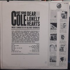 NAT KING COLE - DEAR LONELY HEARTS - PLAK 2.EL