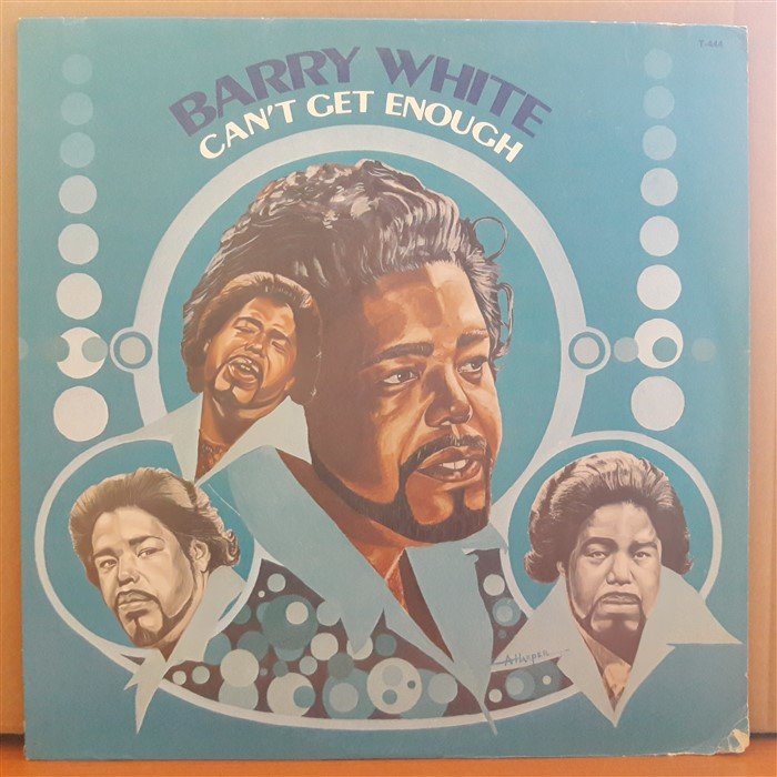 BARRY WHITE - CAN'T GET ENOUGH (1974) - PLAK 2.EL