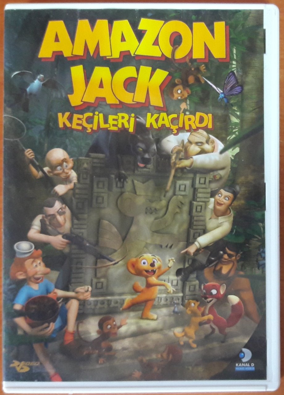 AMAZON JACK KEÇİLERİ KAÇIRDI - DVD 2.EL