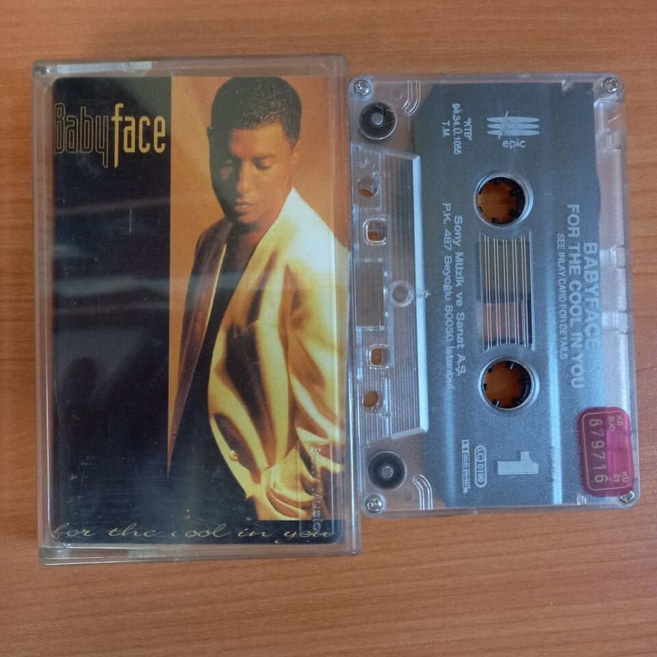 BABYFACE - FOR THE COOL IN YOU (1994) - KASET 2.EL