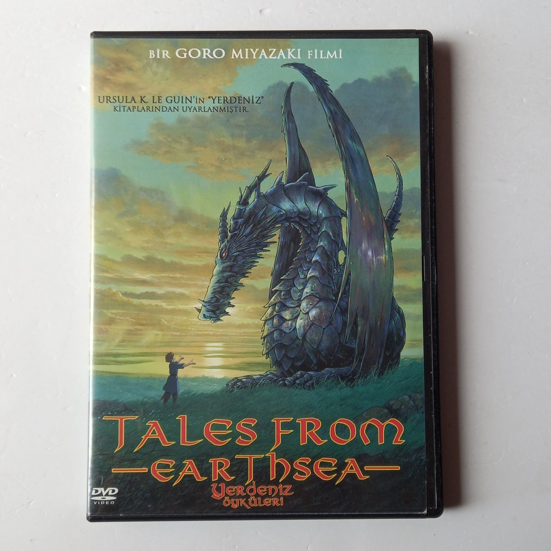 TALES FROM EARTHSEA / YERDENİZ ÖYKÜLERİ - GORO MIYAZAKI - DVD 2.EL