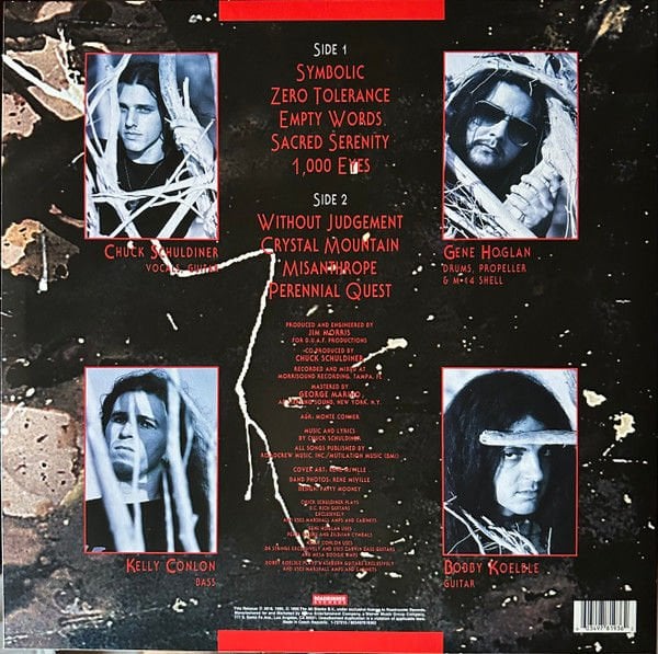 DEATH - SYMBOLIC (1995) - LP 2025 EDITION SIFIR PLAK