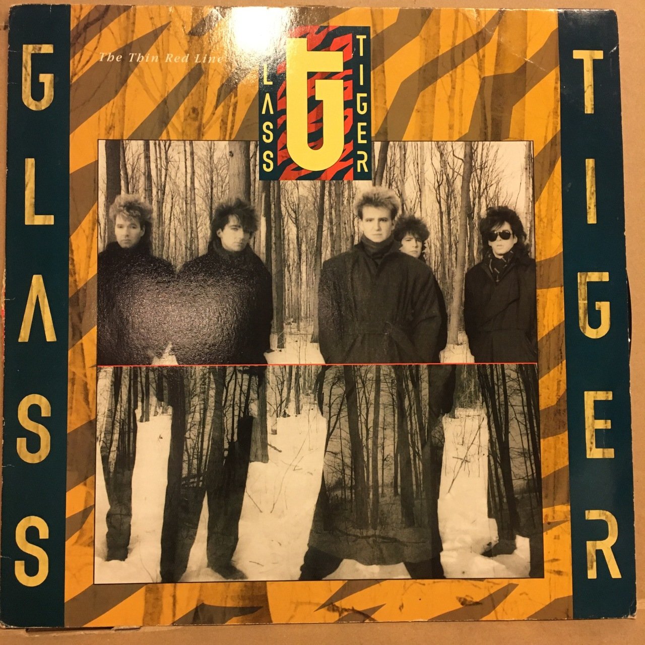 GLASS TIGER - THE THIN RED LINE (1986) 2.EL PLAK