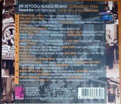 BİR BEYOĞLU KLASİĞİ / REJANS / CLASSICALLY PERA CD 2.EL