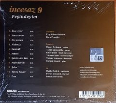 İNCESAZ 9 / PEŞİNDEYİM (2017) KALAN MÜZİK CD SIFIR
