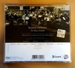 KEREM GÖRSEV - TO BILL EVANS (2013) - CD 2.EL