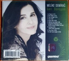MELİKE DEMİRAĞ - GERİ DÖNÜŞÜM - CD 2.EL