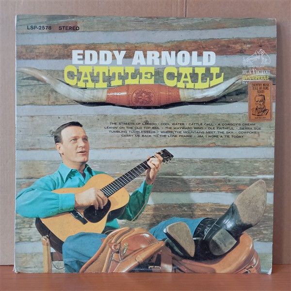 EDDY ARNOLD – CATTLE CALL (1963) - LP 2.EL PLAK
