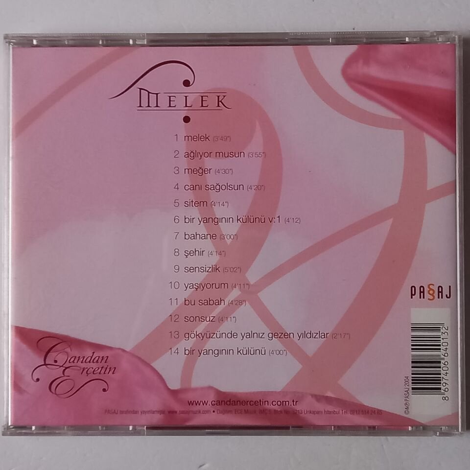 CANDAN ERÇETİN – MELEK (2004) - CD 2.EL