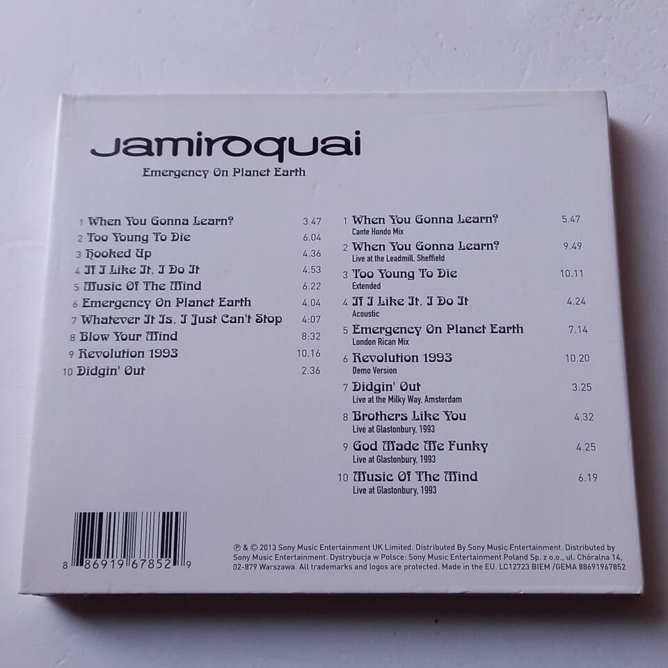 JAMIROQUAI – EMERGENCY ON PLANET EARTH (2013) - 2CD 2.EL