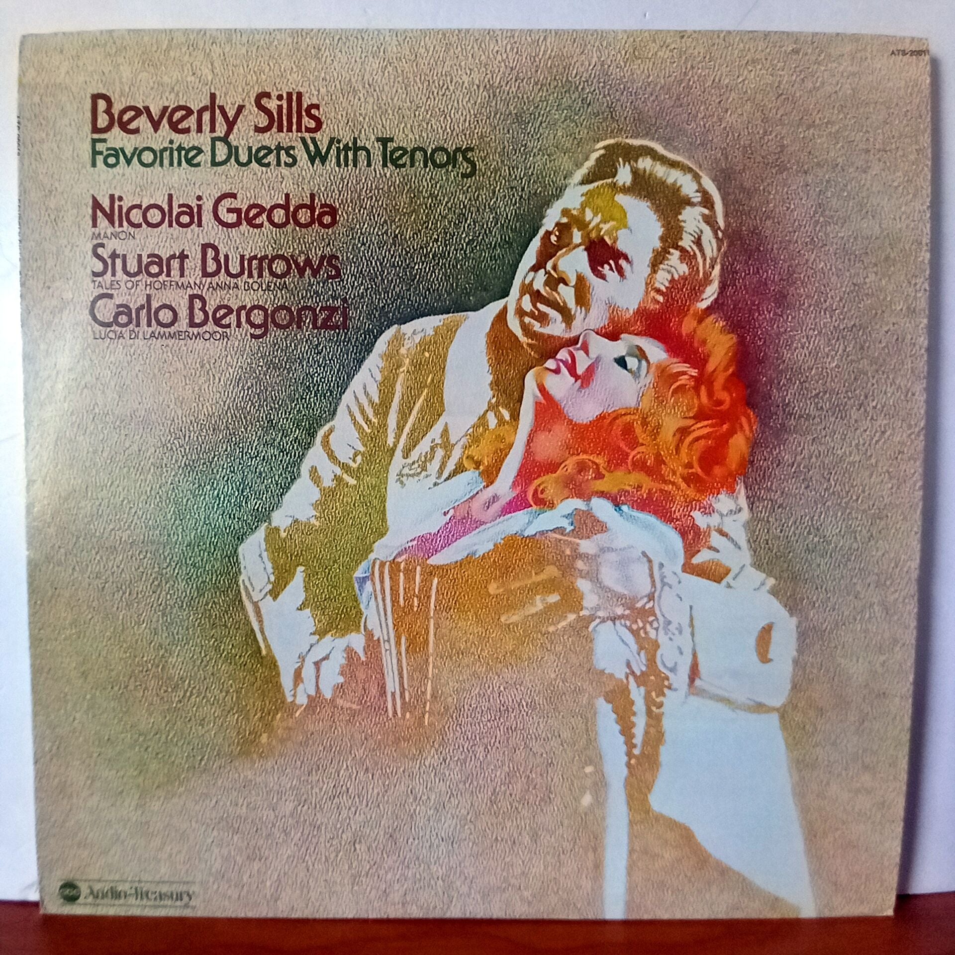 BEVERLY SILLS FAVORITE DUETS WITH TENORS / NICOLAI GEDDA, STUART BURROWS, CARLO BERGONZI (1974) - LP 2.EL PLAK